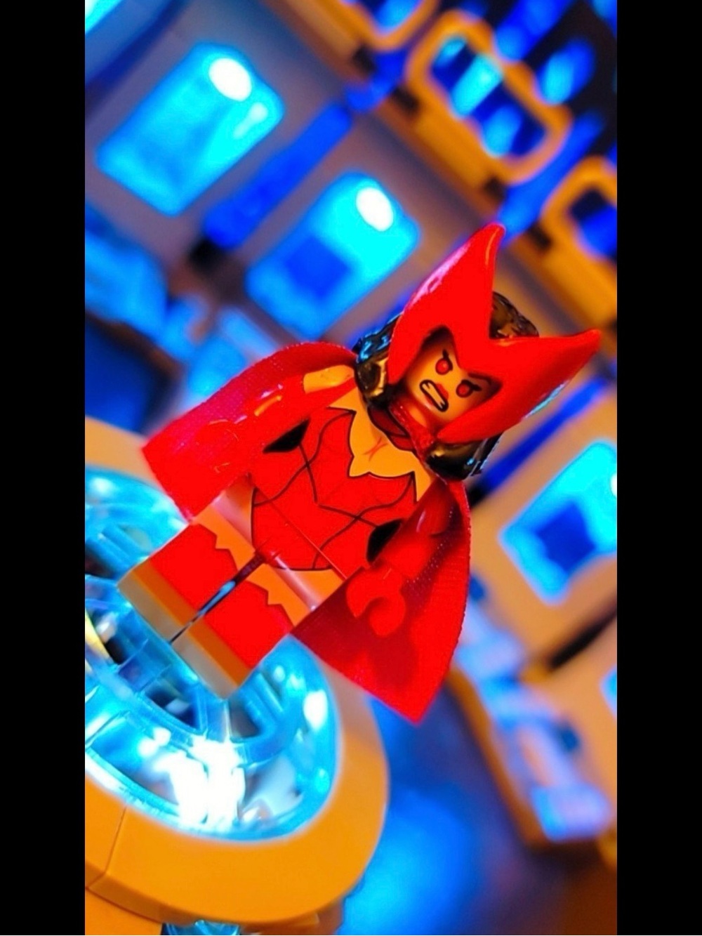 Scarlet Witch Minifigure Lego Compatible
